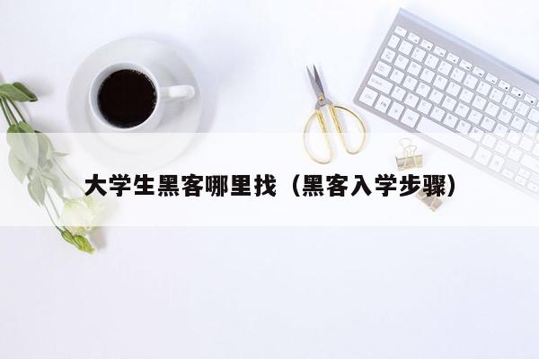 大学生黑客哪里找（黑客入学步骤）