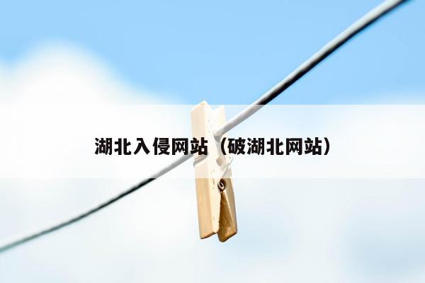 湖北入侵网站（破湖北网站）